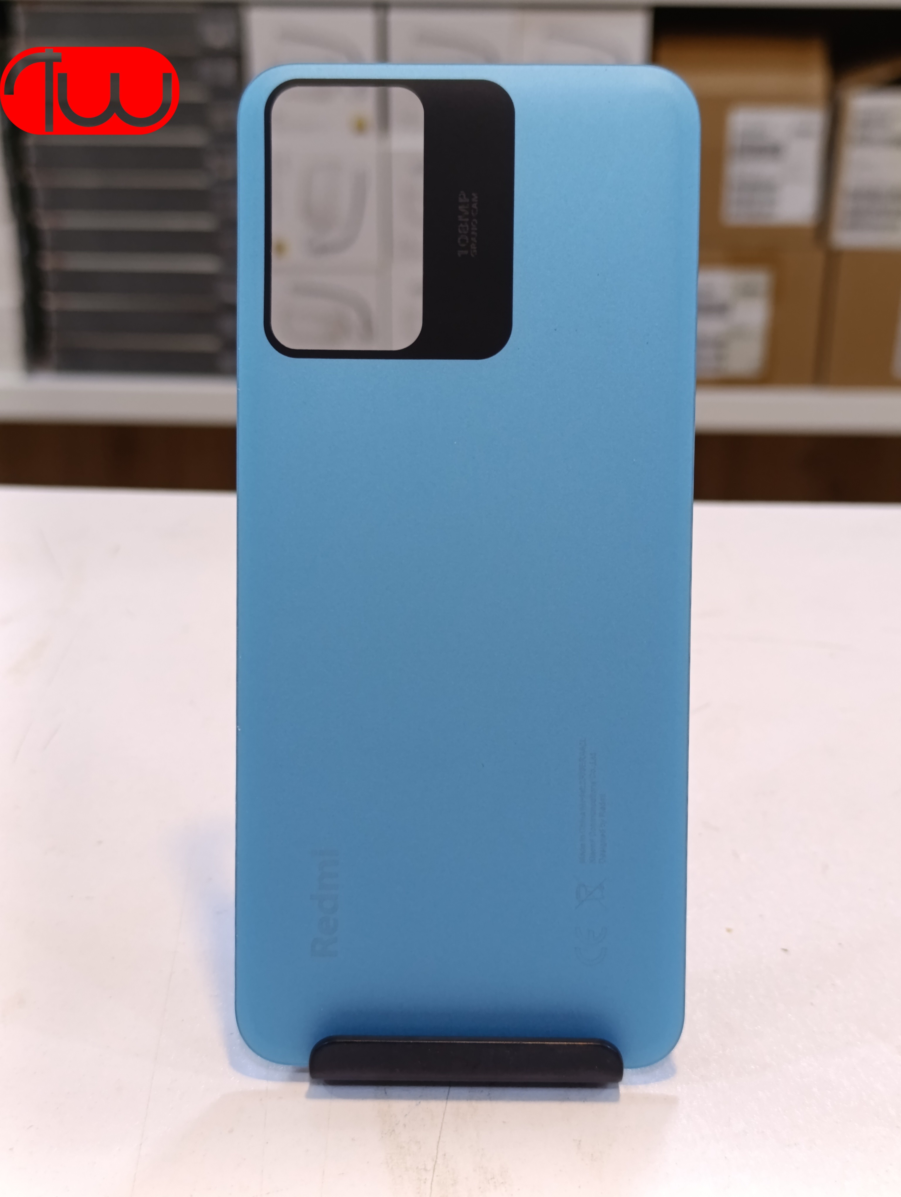 درب پشت شیائومی Redmi Note 12s آبی