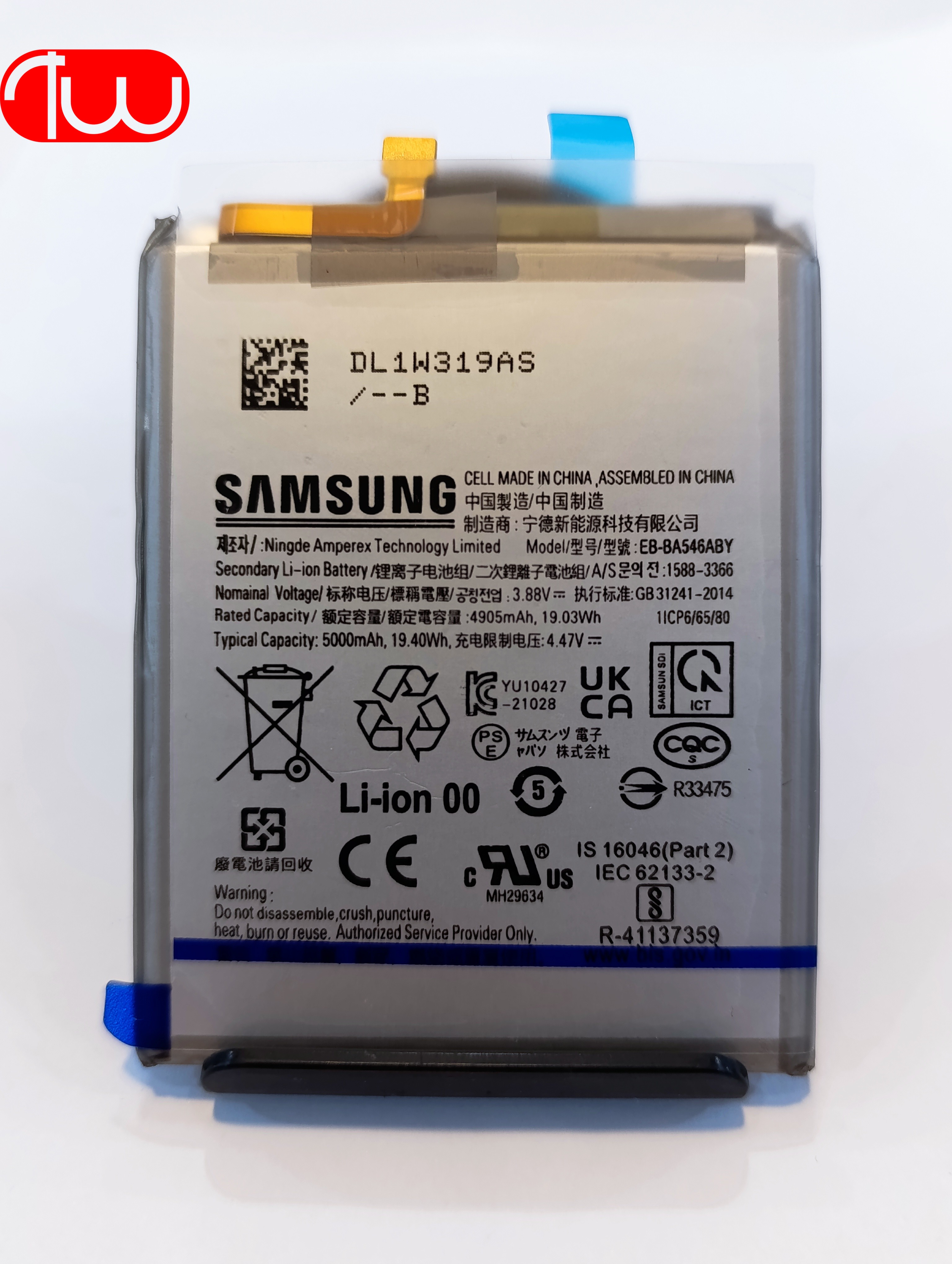 Battery Samsung A54 A546 A34 A346 A25 A256 A55 A556 A35 A356 Original 100%