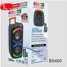 اسپیکر پارتی باکس ترانیو مدل TRANYOO T-BS400