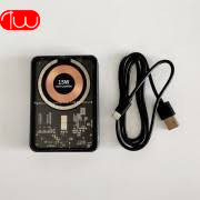 پاور بانک وایرلس 10000 مگ سیف XIA Transparent MagSafe توان 22.5 وات