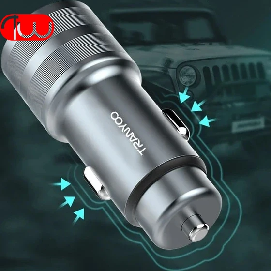 آداپتور شارژر فندکی ترانیو TRANYOO T-C9 20W