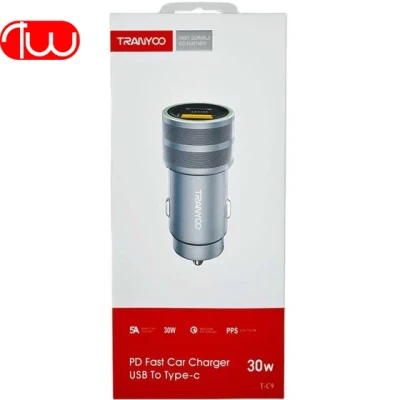 آداپتور شارژر فندکی ترانیو TRANYOO T-C9 20W