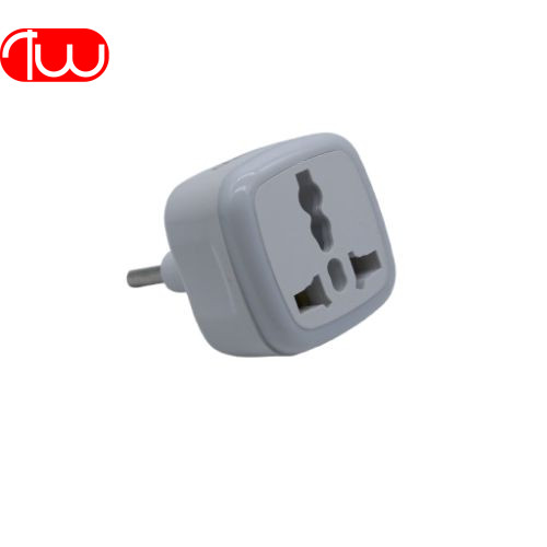 تبدیل برق 3 به 2 پکدار شیشه ای TW مدل TW Adaptor First گارانتی مادالعمر