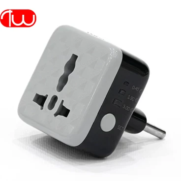 تبدیل برق 3 به 2 تایمردار TW مدل TW Adaptor AK59گارانتی مادالعمر