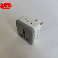 تبدیل برق 3 به 2 تایمردار TW مدل TW Adaptor AK59گارانتی مادالعمر