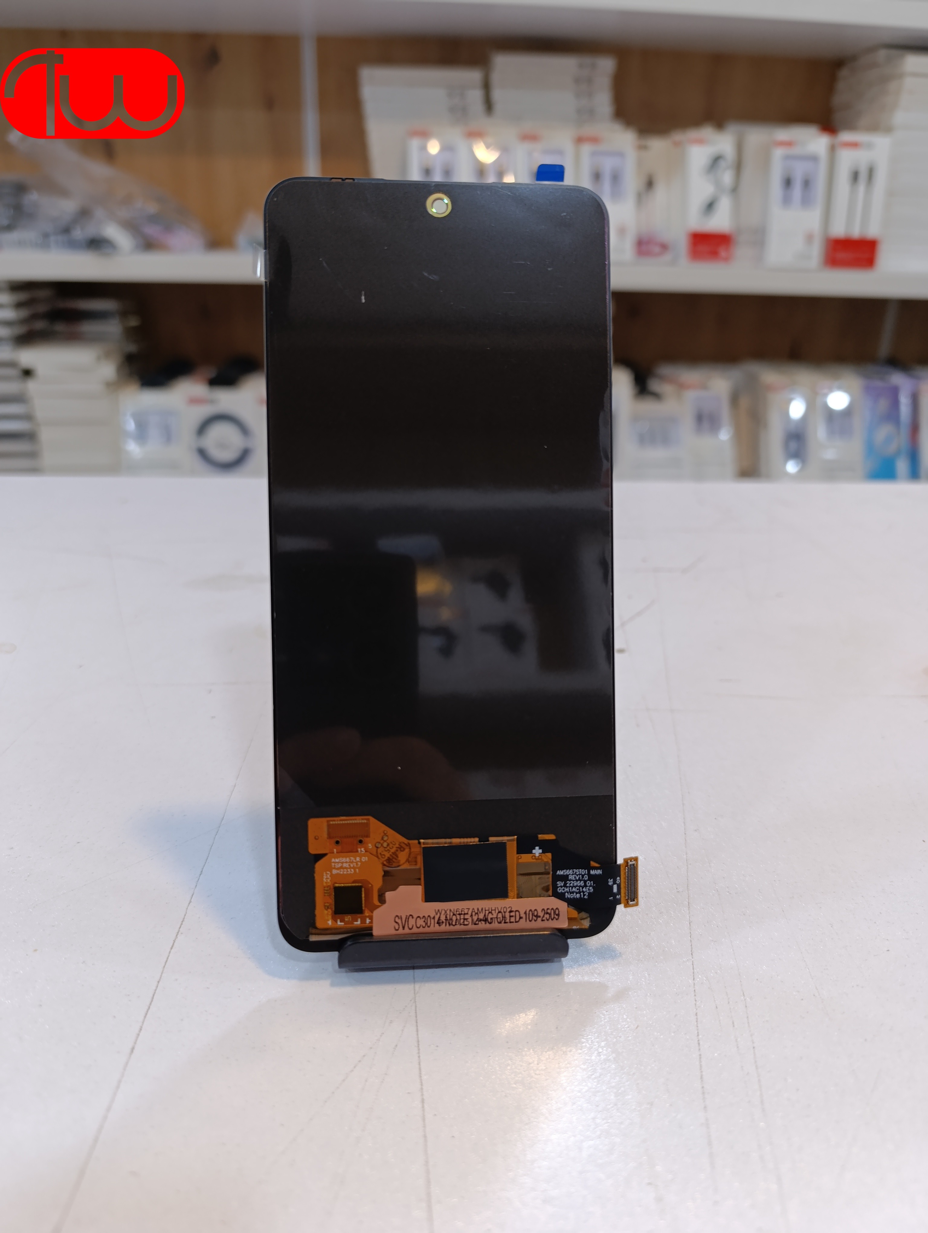 LCD Xiaomi Note 12 4G Poco X5 4G , 5G ( NO.F) Black Service Pack Doubi