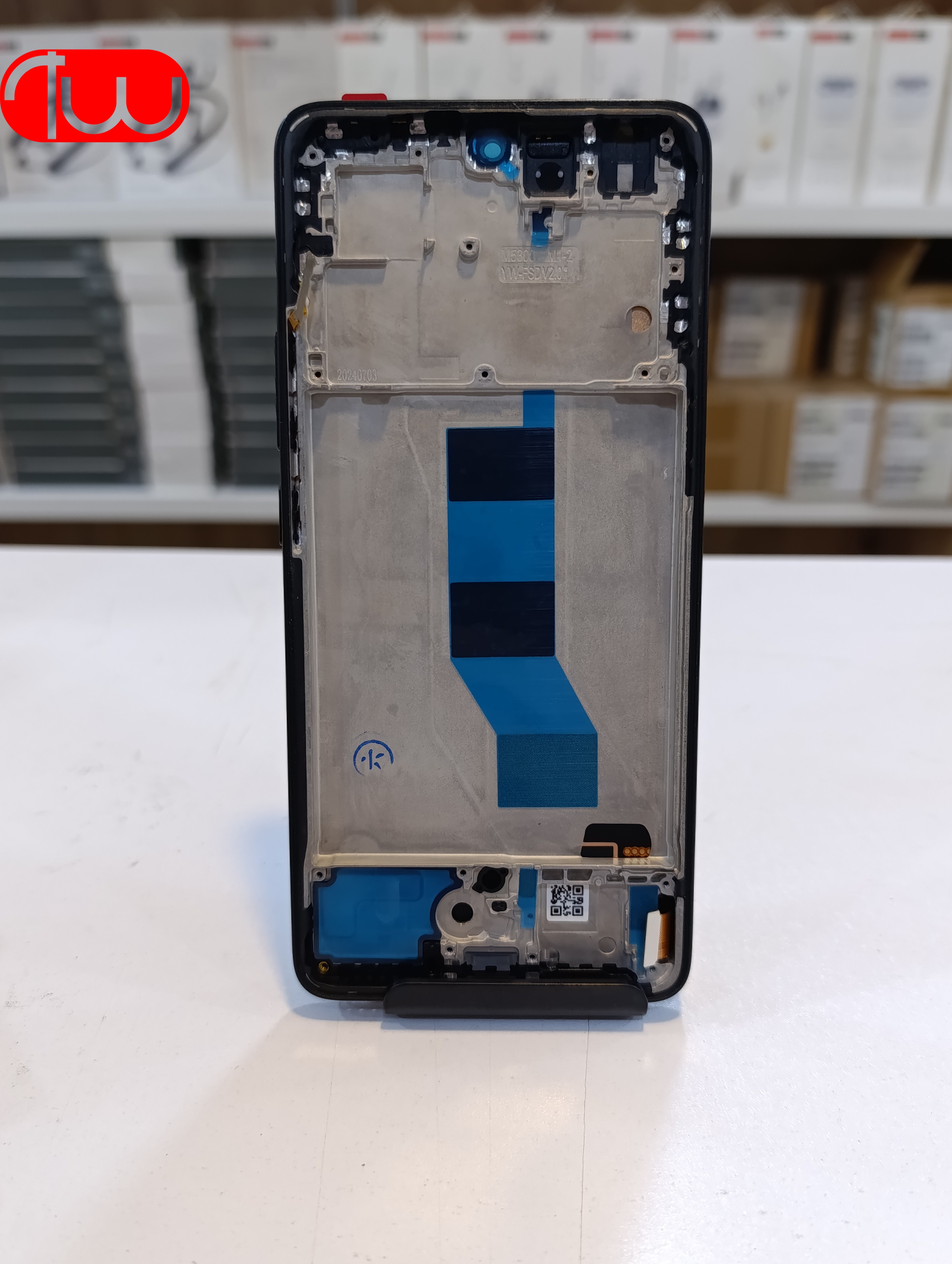 LCD Xiaomi Note 14 Black (+Frame) Incell