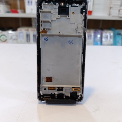 LCD Samsung A725 A726 A72 (4G 5G) Black (+Frame) Service Pack Doubi