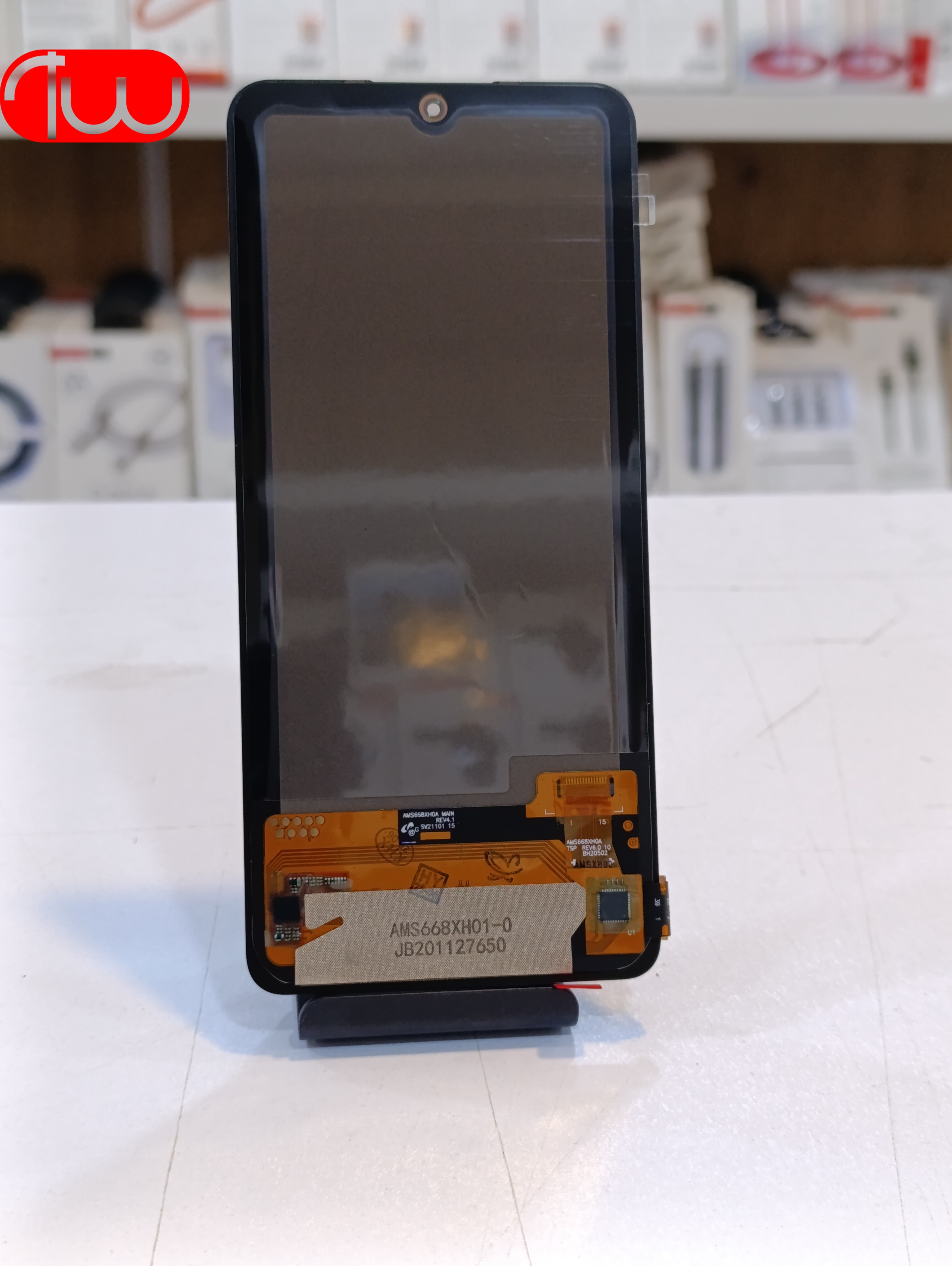 LCD Xiaomi Redmi Note 12 Pro 4G Black Service Pack Doubi