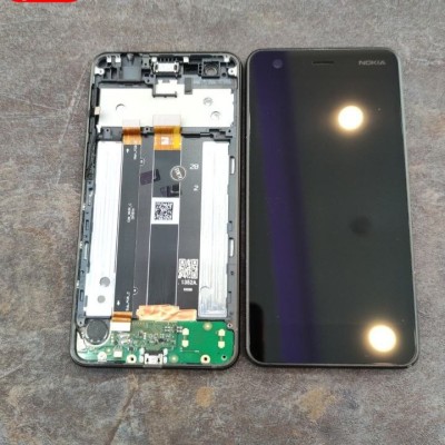 LCD Nokia 2 (+Frame) Black Ori