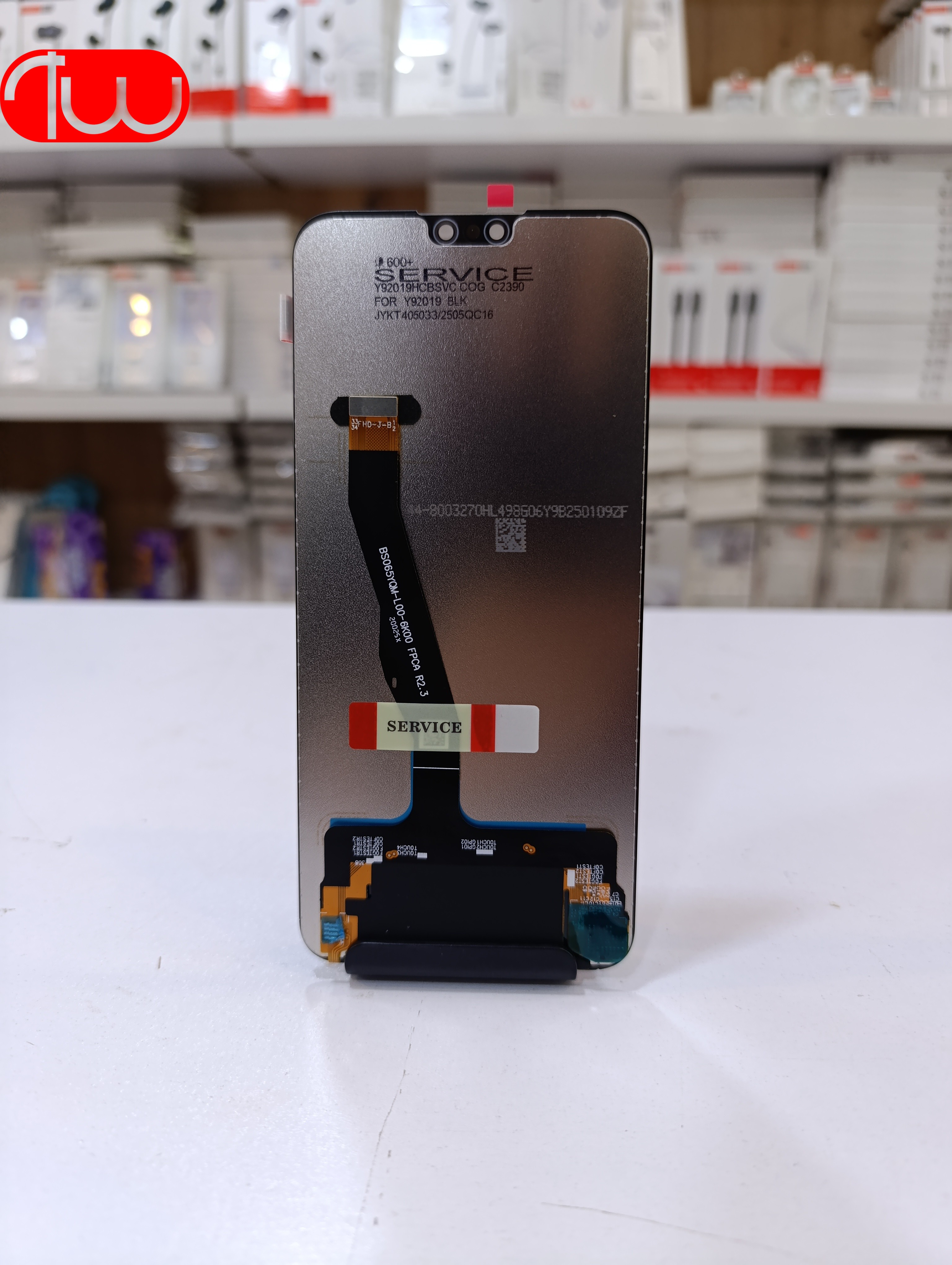 LCD Huawei Y8s Y9 2019 Black Service Pack